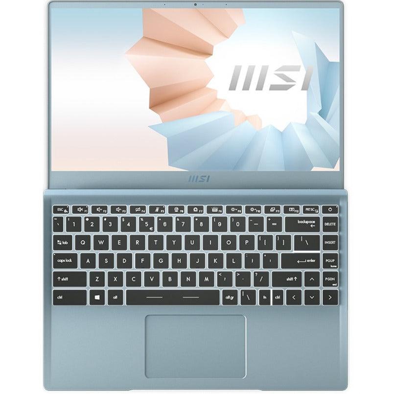 Msi Modern 14 B11Mo-241 14 Inch Intel Core I7-1165G7 0.9-4.2Ghz/ 8Gb Ddr4/ 512Gb Nvme Ssd/ Intel