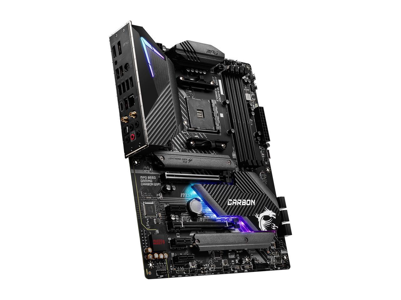 Msi Mpg B550 Gaming Carbon Wifi Am4 Amd B550 Sata 6Gb/S Atx Amd Motherboard