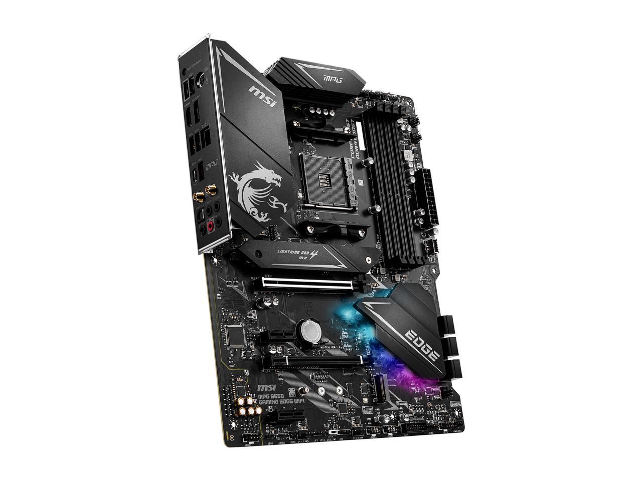 Msi Mpg B550 Gaming Edge Wifi Am4 Amd B550 Sata 6Gb/S Atx Amd Motherboard