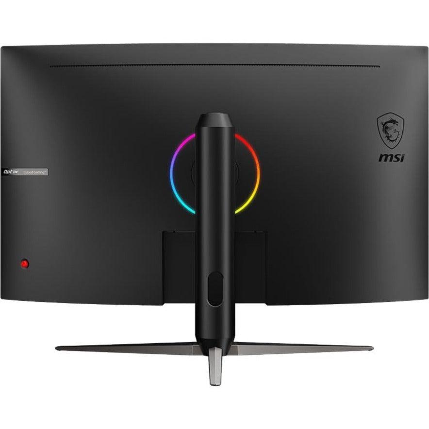 Msi Optix Ag321Cqr 31.5 Inch Wqhd 3000:1 1Ms Hdmi/Displayport Anti-Glare Curved Gaming Monitor