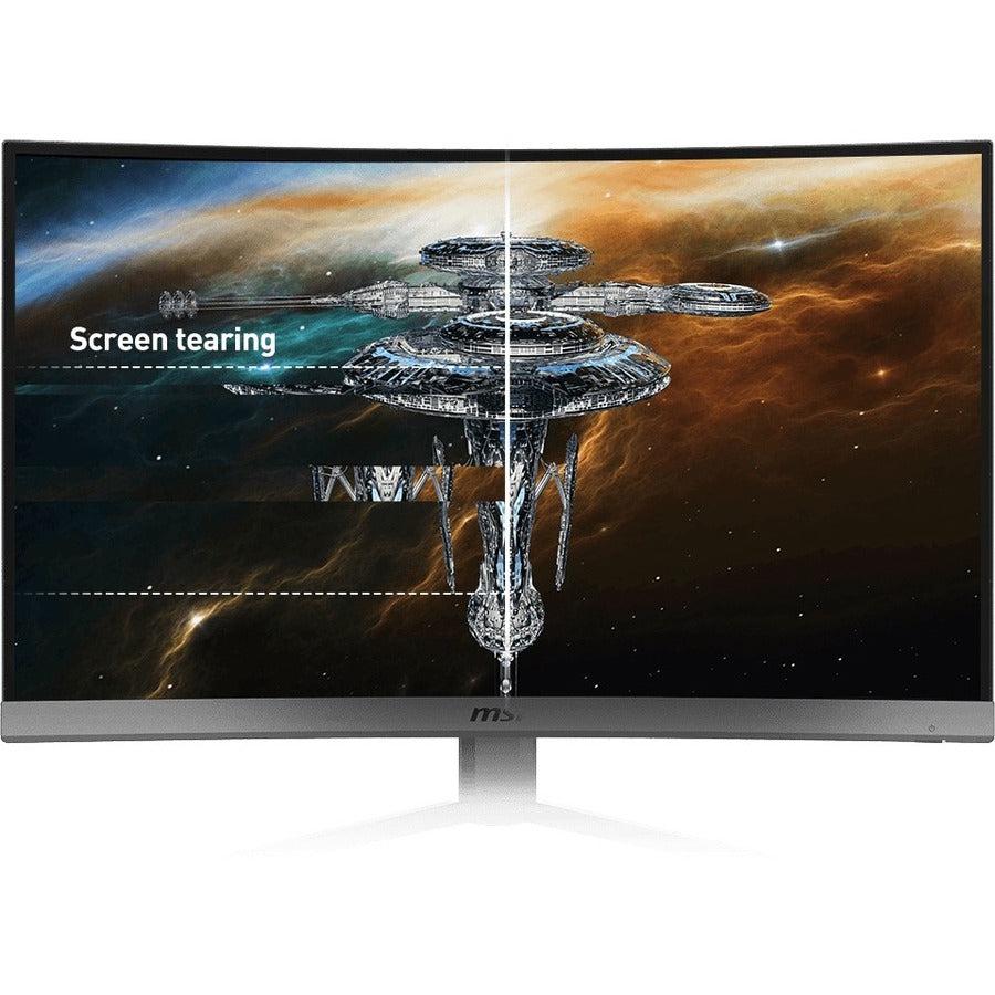 Msi Optix G32Cq4 31.5 Inch 3,000:1 1Ms Hdmi/Displayport Wqhd 1500R Curved Gaming Display