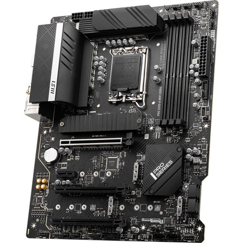 Msi Pro Z690-A Wifi Ddr4 Socket Lga1700/ Intel Z690/ Ddr4/ Sata3&Usb3.2/ M.2/ Wifi&Bluetooth/ Atx Motherboard