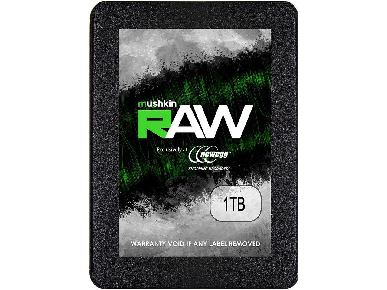 Mushkin Enhanced Raw Series 2.5" 1Tb Sata Iii 3D Tlc Internal Solid State Drive (Ssd) Mknssdrw1Tb