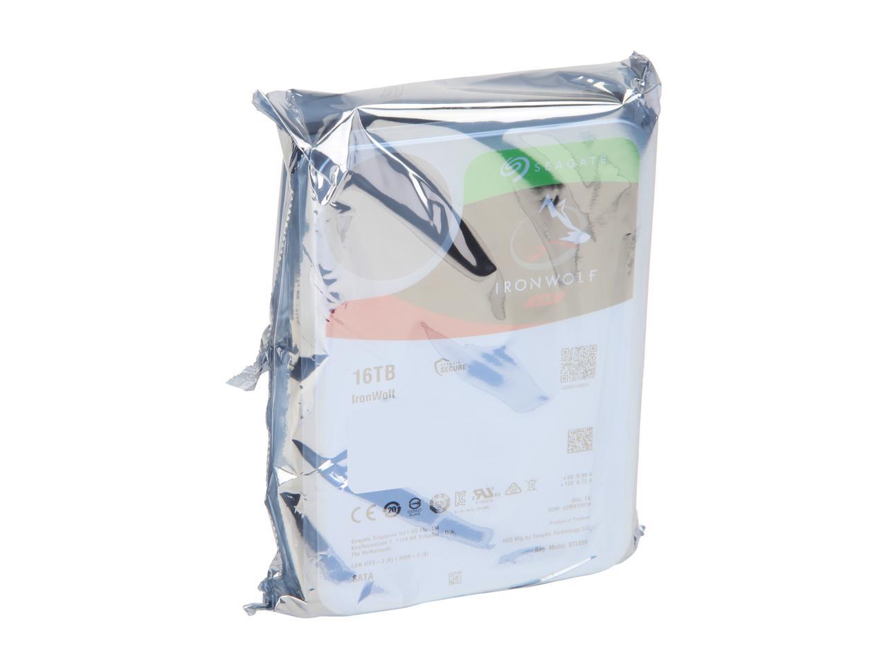 NAS Hard Drive 16TB - Enterprise Storage Solution | Seagate IronWolf Pro ST16000NE000