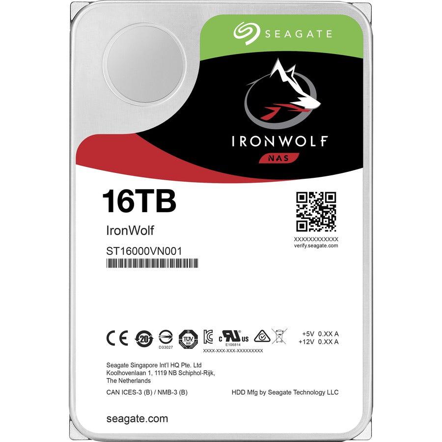 NAS Hard Drive - Seagate IronWolf ST16000VN001 16TB 24/7 Storage