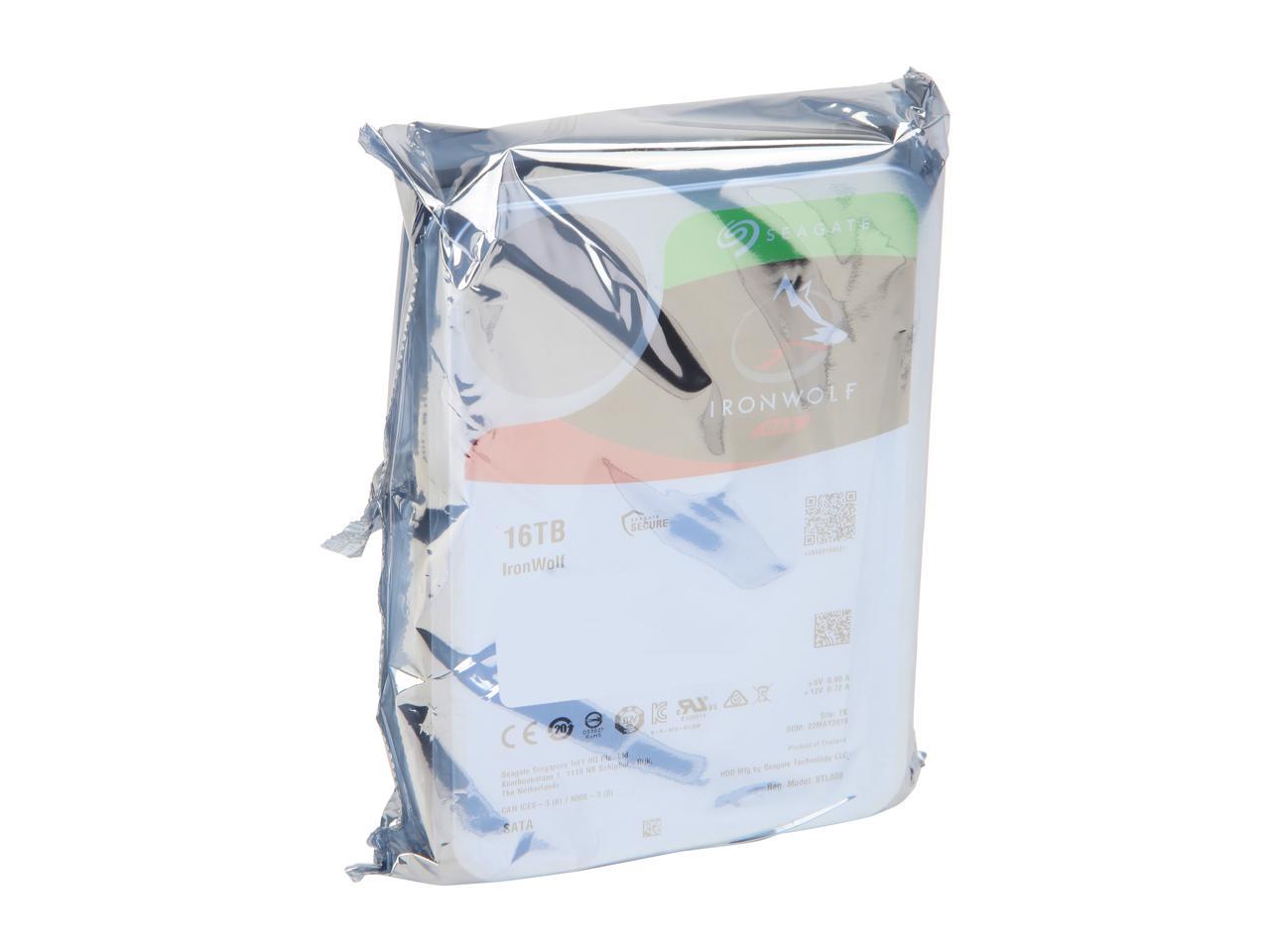 NAS Hard Drive - Seagate IronWolf ST16000VN001 16TB 24/7 Storage