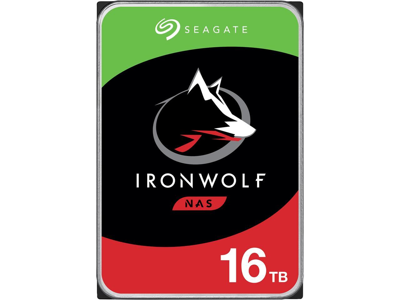 NAS Hard Drive - Seagate IronWolf ST16000VN001 16TB 24/7 Storage