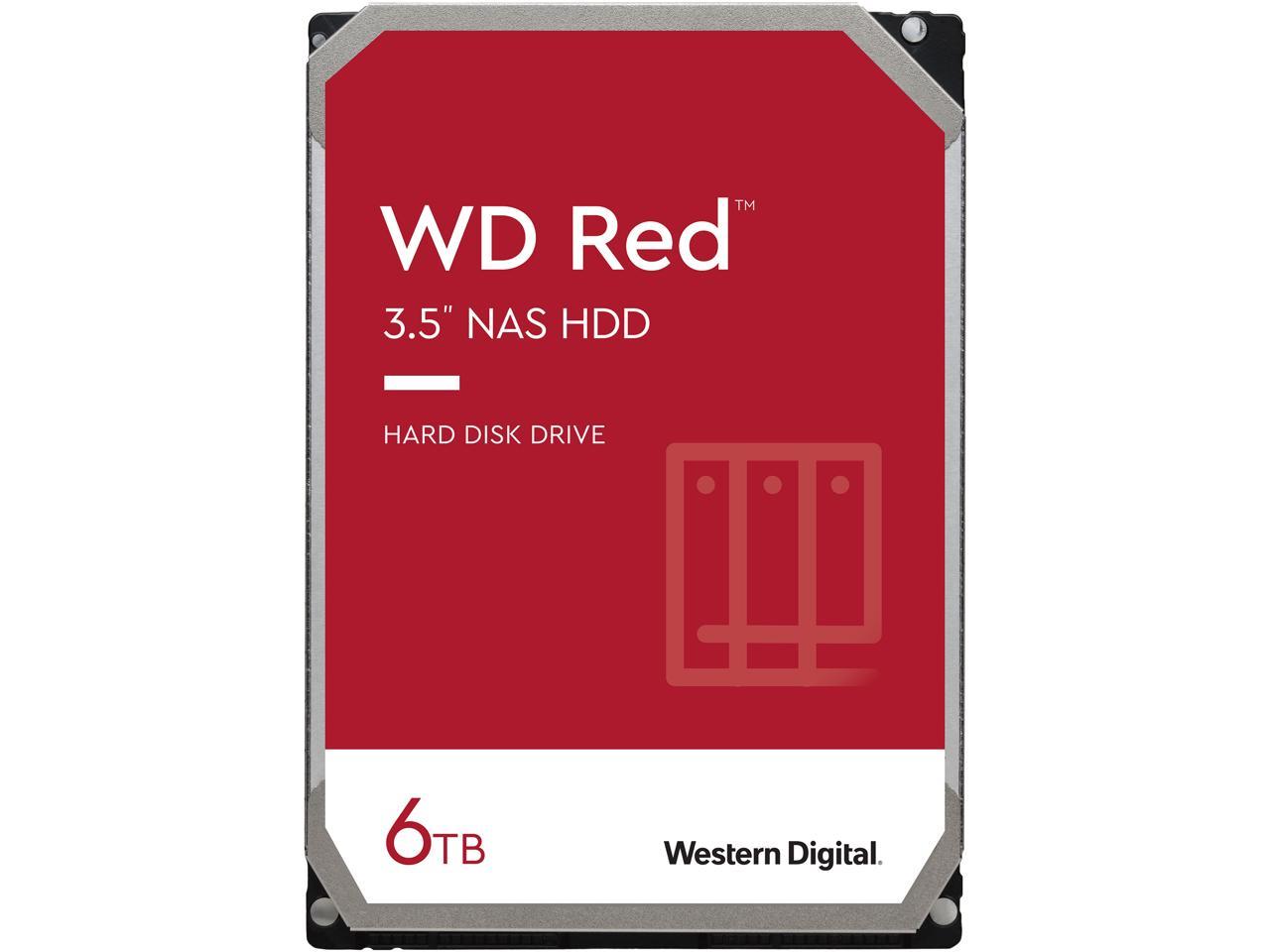 NAS Hard Drive WD60EFAX - WD Red 6TB SATA Storage | Western Digital