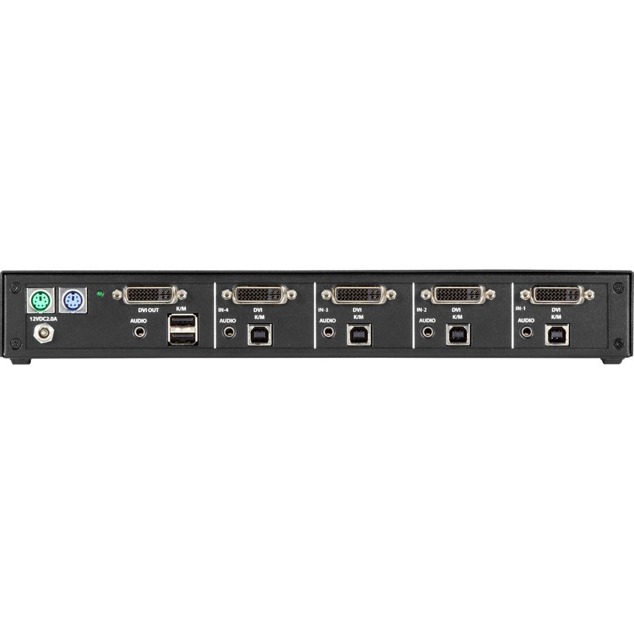 NIAP 3.0 Certified KVM Switch - Secure 4-Port DVI-I Security Solution | Black Box SS4P-SH-DVI-U