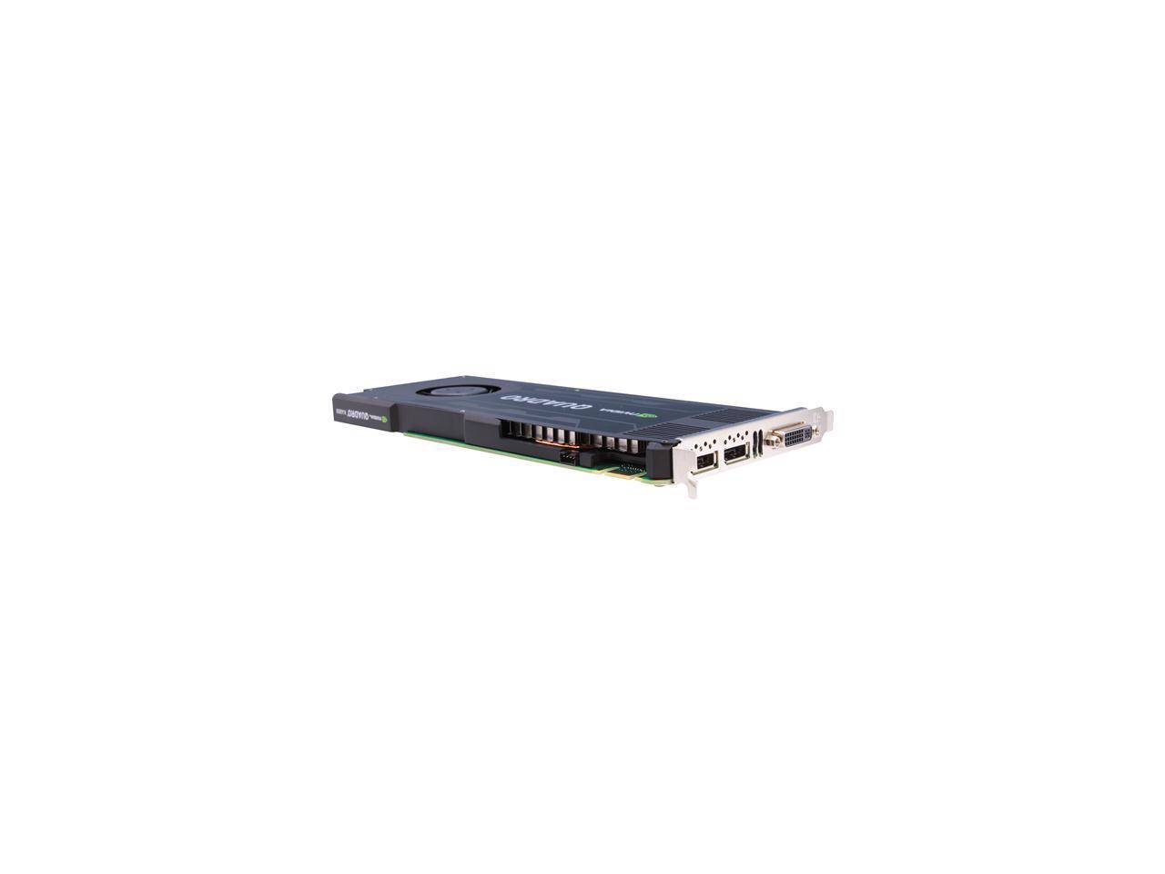 Nvidia Quadro K4000 Vcqk4000-Pb 3Gb 192-Bit Gddr5 Pci Express 2.0 X16 Full Height Workstation Video Card