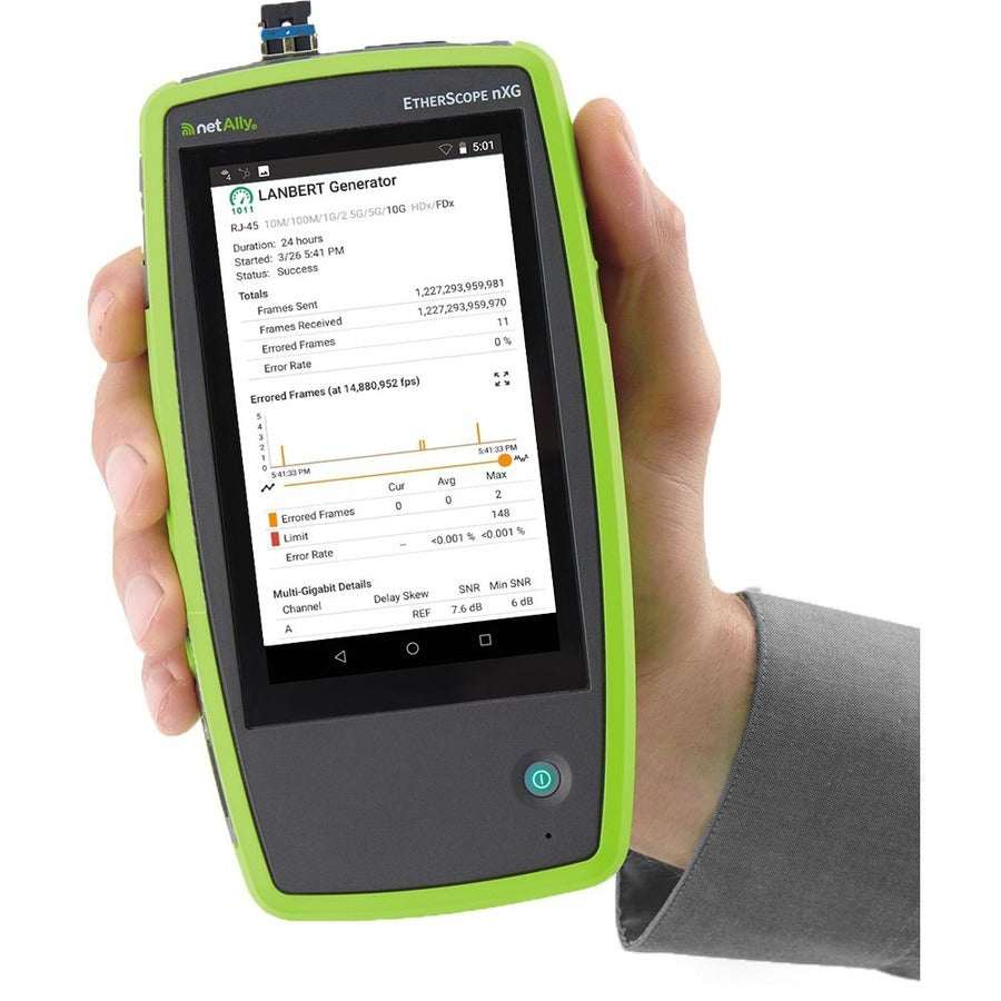 NetAlly EXG-300-KIT, EtherScope nXG Portable Network Expert Professional Kit (FULL TRI-BAND)