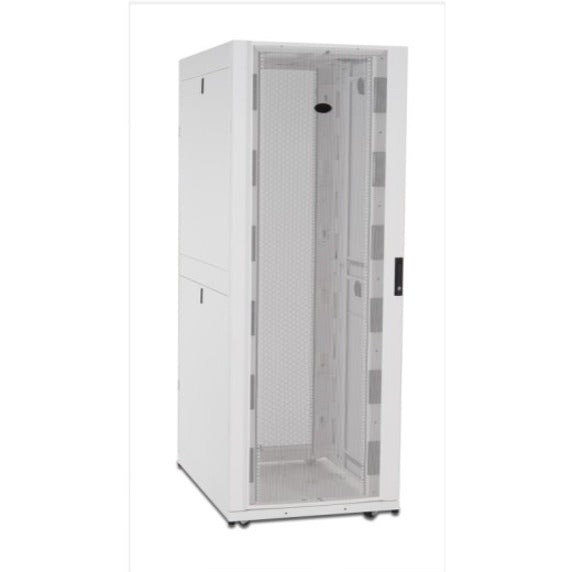 NetShelter SX 45U Deep Server Rack Enclosure - White Data Center Cabinet | APC AR3155W