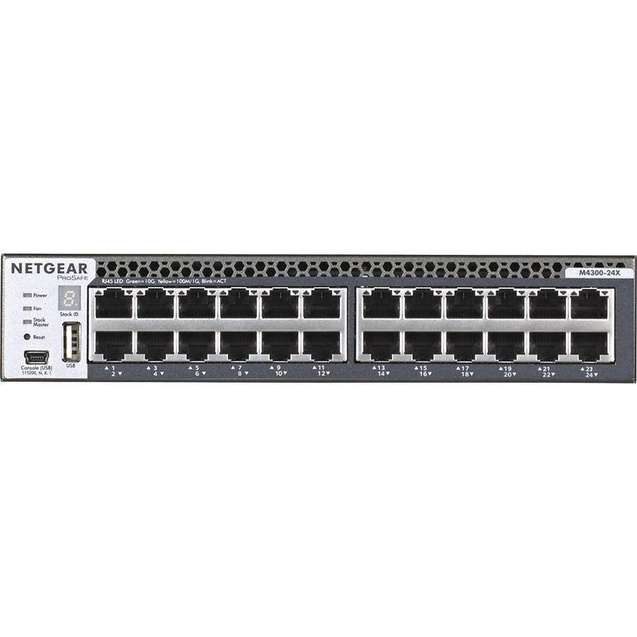 Netgear 10GbE Switch - M4300-24X Enterprise Network Switch XSM4324CS-100NES