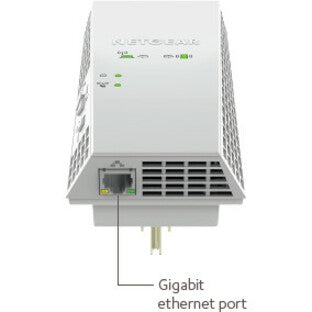 Netgear EX6250 IEEE 802.11ac 1.71 Gbit/s Wireless Range Extender EX6250-100NAS