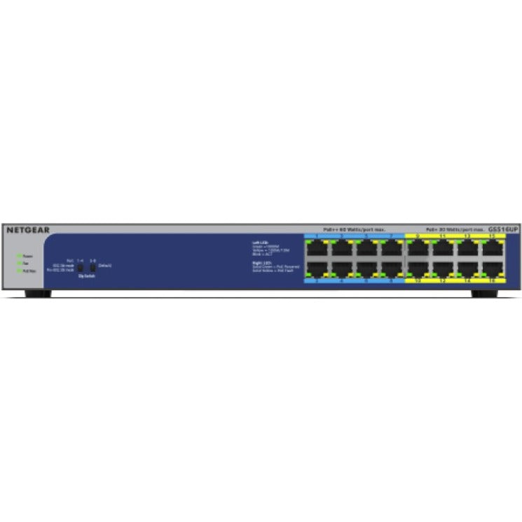 Netgear GS516UP Ethernet Switch GS516UP-100NAS