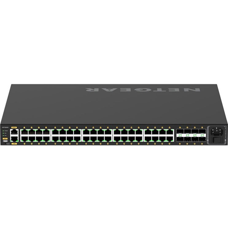 Netgear M4250-40G8F-PoE+ AV Line Managed Switch - 48 Port PoE+ Solution | Netgear GSM4248P-100NAS