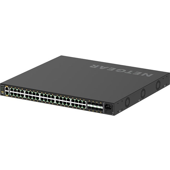 Netgear M4250-40G8F-PoE+ AV Line Managed Switch - 48 Port PoE+ Solution | Netgear GSM4248P-100NAS