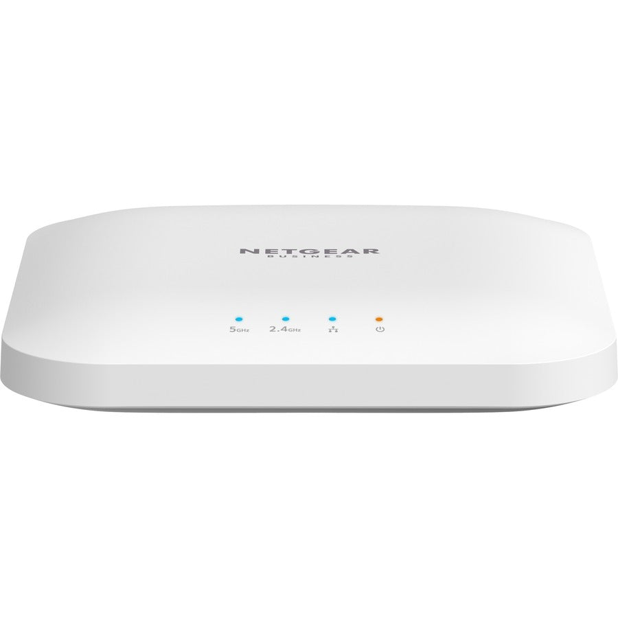 Netgear WAX214 Dual Band IEEE 802.11 a/b/g/n/ac/ax/e 1.76 Gbit/s Wireless Access Point - Indoor WAX214-100NAS