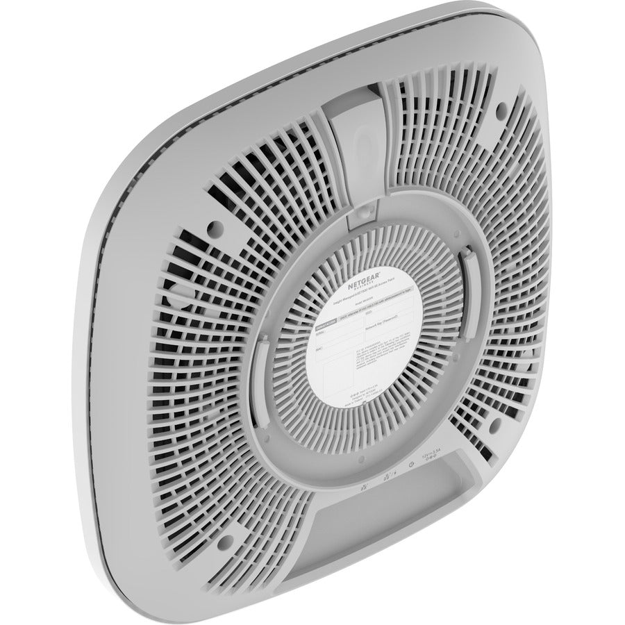 Netgear WAX630E Tri Band IEEE 802.11 a/b/g/n/ac/ax/i 7.80 Gbit/s Wireless Access Point - Indoor WAX630EP-100NAS