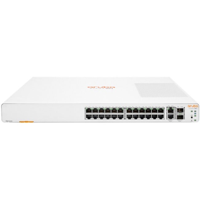 Networking Switch 24p Gigabit Ethernet 2p 10GBT 2p SFP+ 1960 - Smart-Managed Stackable | HPE JL806A#ABA