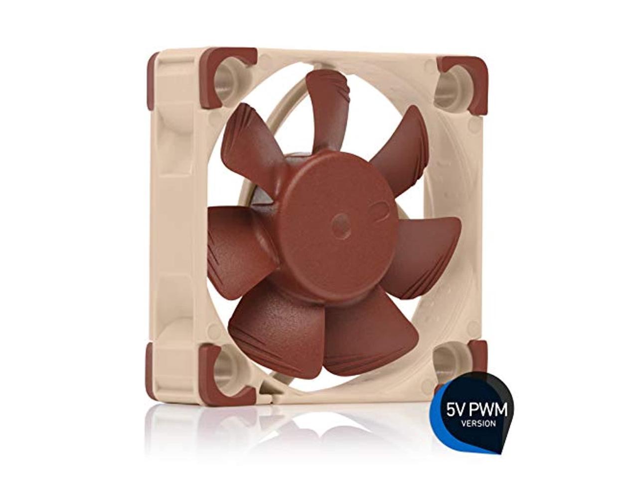 Noctua Nf-A4X10 5V Pwm, Premium Quiet Fan With Usb Power Adaptor Cable, 4-Pin, 5V Version (40X10Mm, Brown)