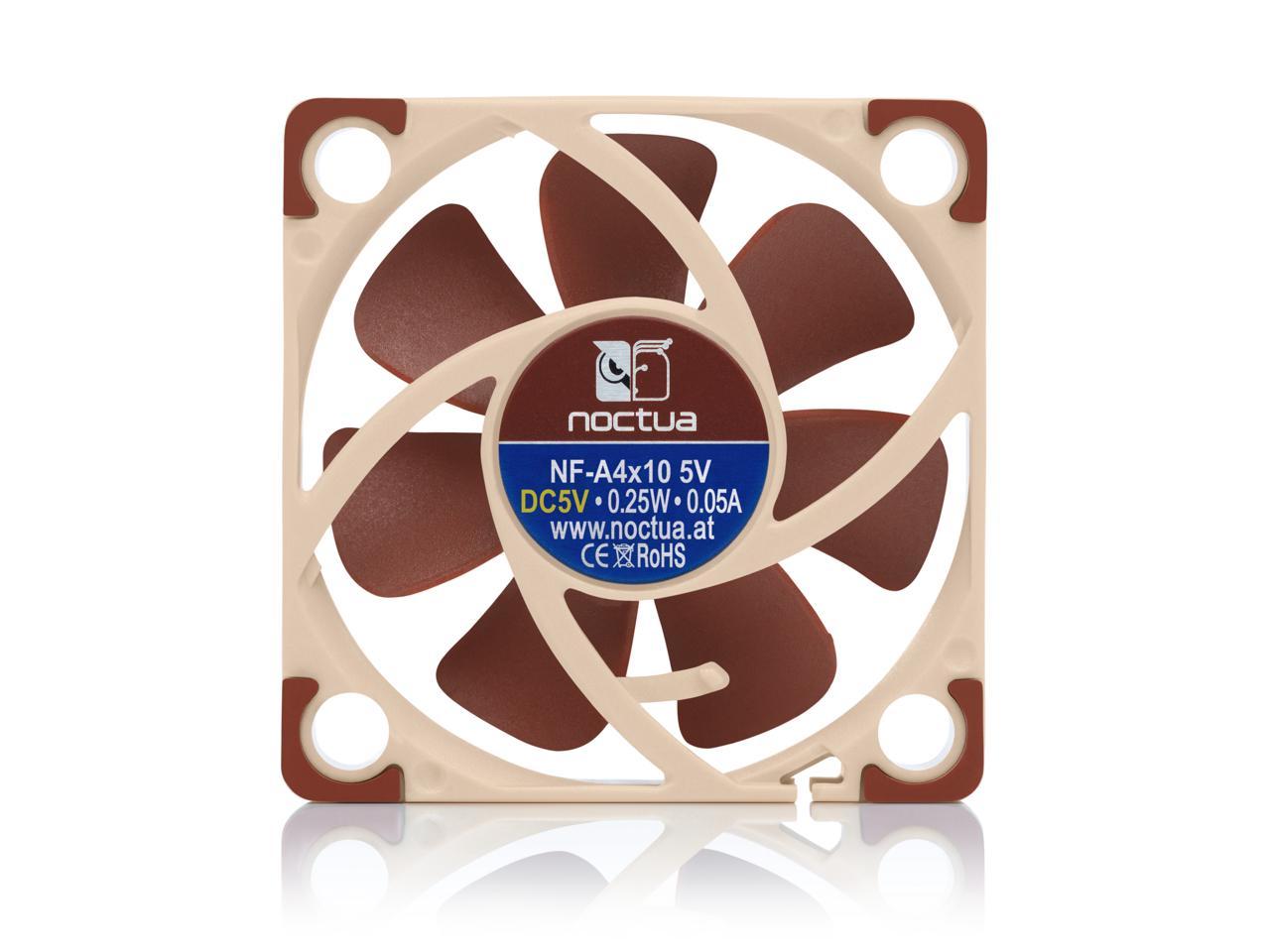 Noctua Nf-A4X10 5V, Premium Quiet Fan, 3-Pin, 5V Version (40X10Mm, Brown)