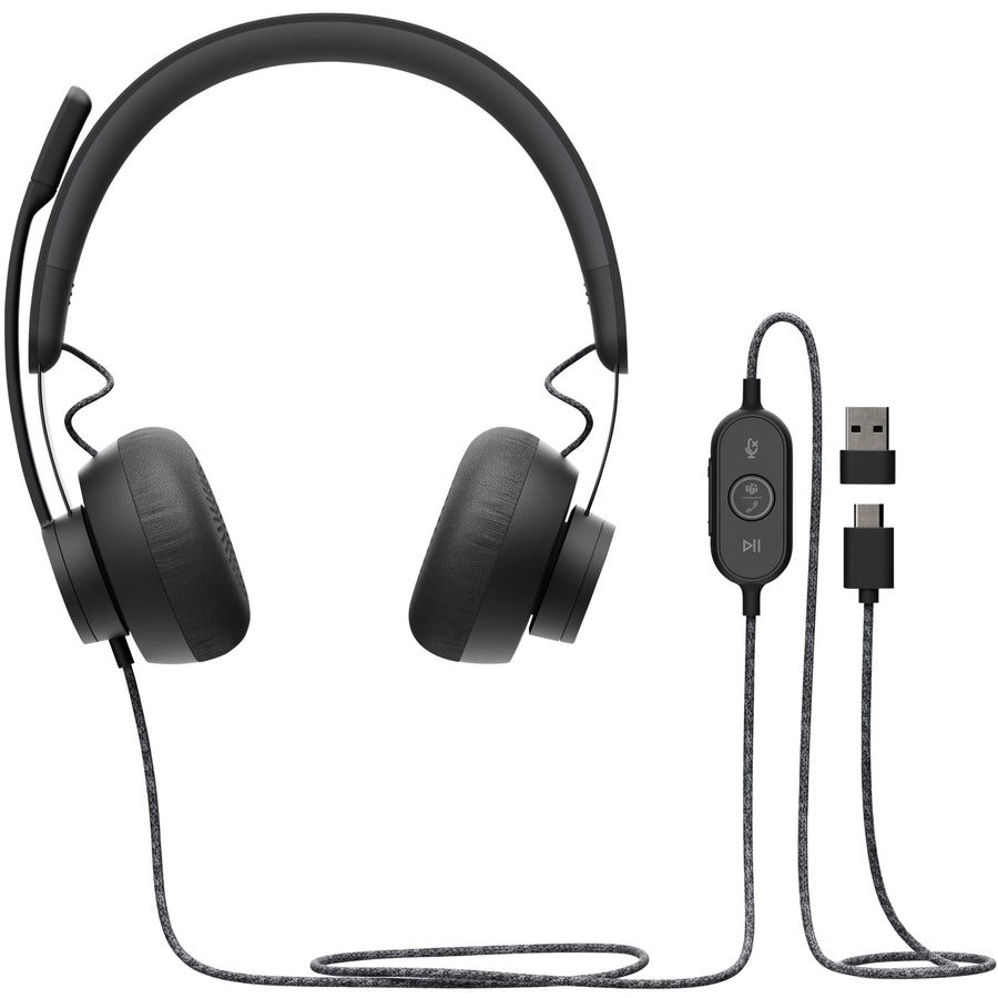Noise Canceling Headset for Business - Professional Wired Headset | Logitech Zone 981-000871