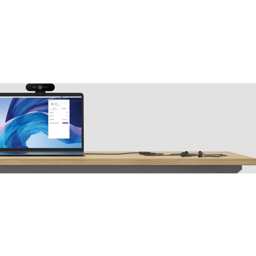 Noise-Canceling Mic Earbuds - Zone Wired Professional Audio | Logitech 981-001008