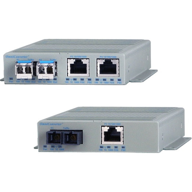 Omniconverter 10/100/1000/,1000X Us Ext Temp Gpoe/S Sc Mm850