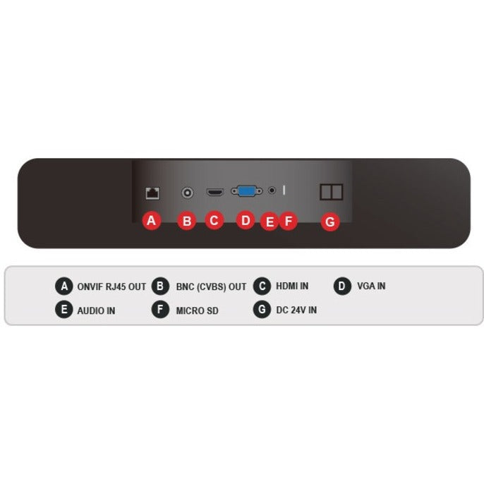 ORION Images 22IPHPVM 22 Class Webcam Full HD LCD Monitor - 16:9 - Black - TAA Compliant"
