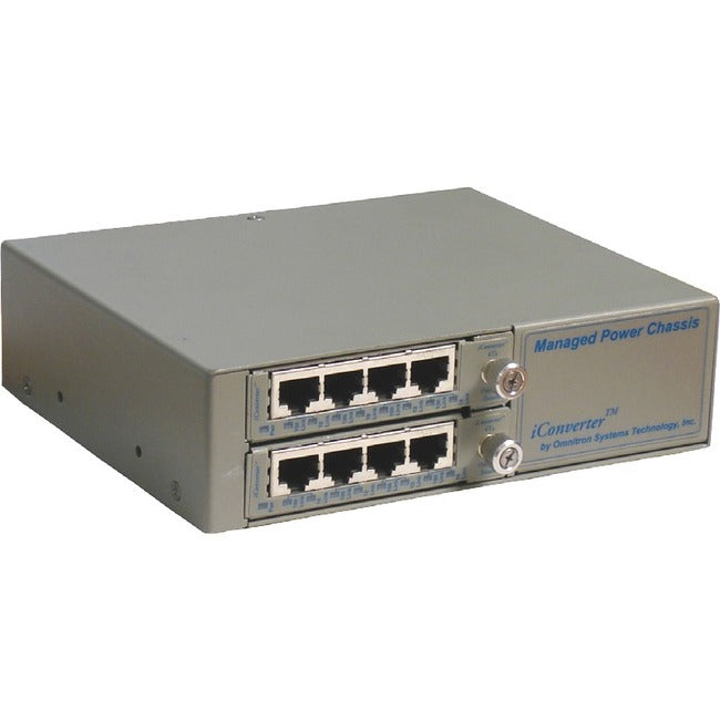 Omnitron Systems 4 And 8 Port 10/100 Copper Compact Switch