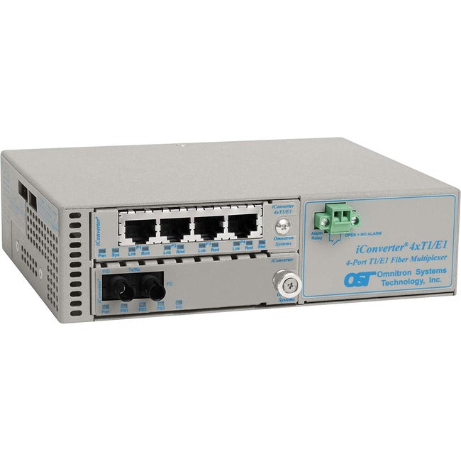 Omnitron Systems iConverter 8821-2 T1/E1 Multiplexer 8821-2-B