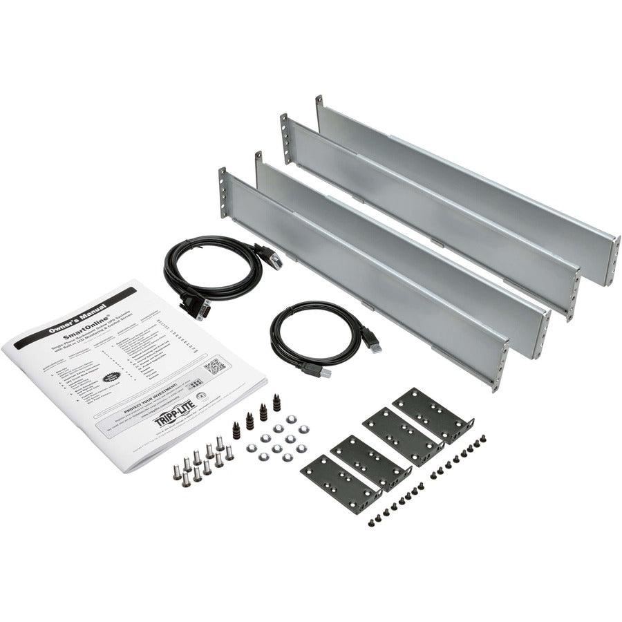 Online Double-Conversion UPS - Tripp Lite SmartOnline 3000VA 2700W 4U | TechSoft SU3000LCD2UHVTF