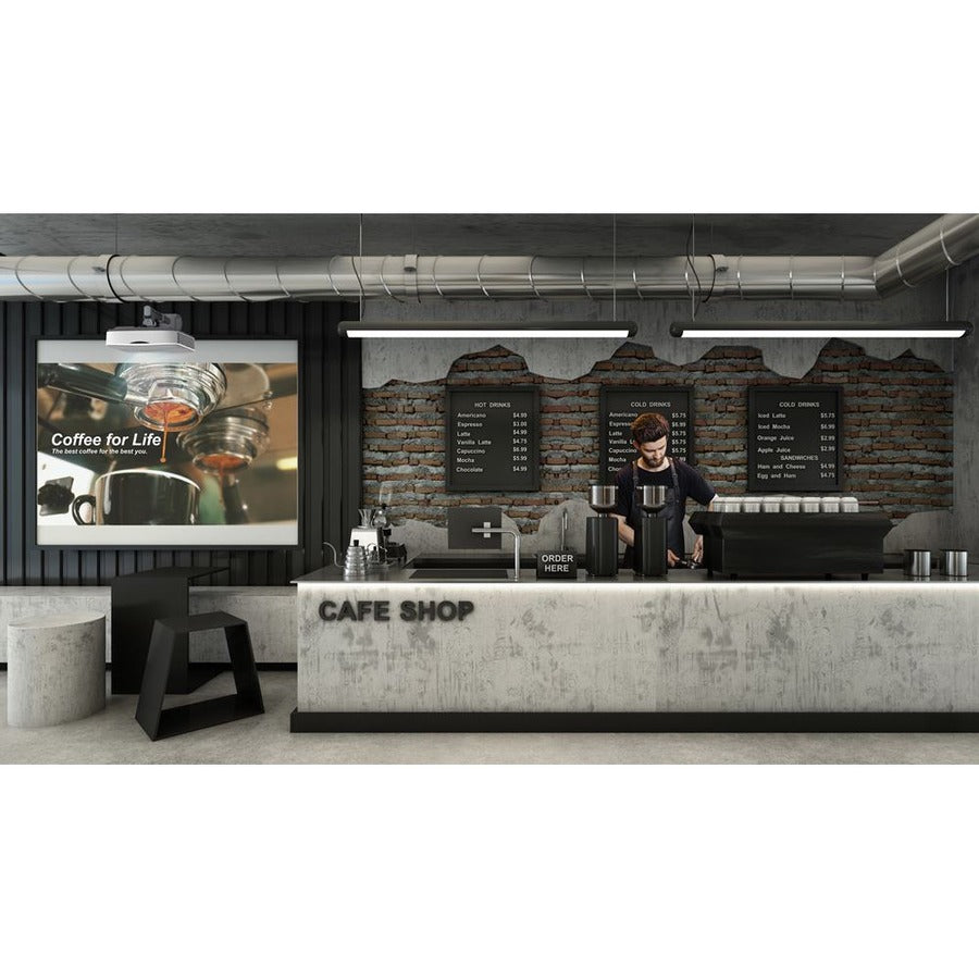 Optoma ZU500USTe 5000 Lumens WUXGA Ultra Short Throw Laser Projector