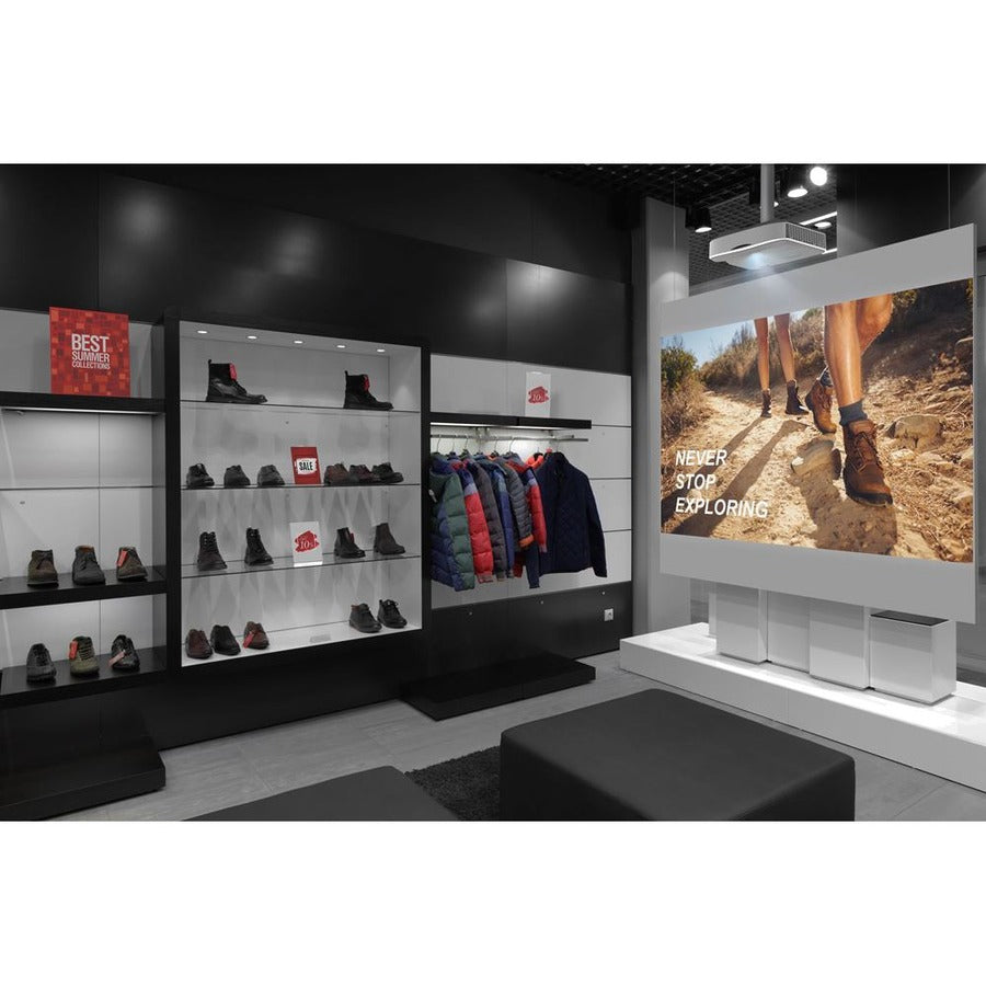 Optoma ZU500USTe 5000 Lumens WUXGA Ultra Short Throw Laser Projector