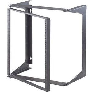 Ortronics Swing-EZ Wall Rack - Black - 25.00 in D 19-21-T25DB