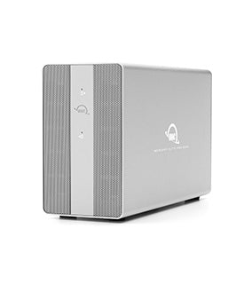 Owc Mercury Elite Pro Dual Hdd/Ssd Enclosure Silver 2.5/3.5" Owcmedch7T00