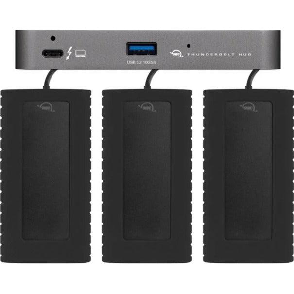 Owc Owctb4Hub5P Notebook Dock/Port Replicator Wired Thunderbolt Grey