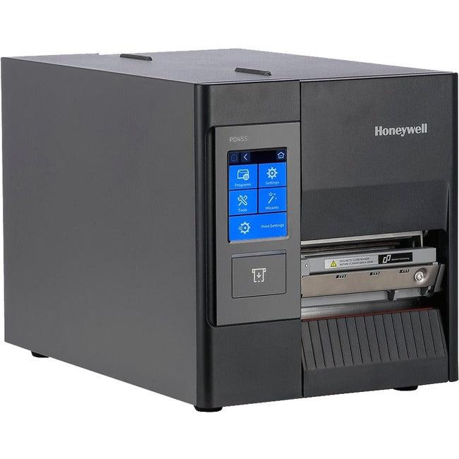 Honeywell PD45S Industrial, Retail, Healthcare, Manufacturing, Transportation & Logistic Thermal Transfer Printer - Monochrome - Label Print - Fast Ethernet - USB - USB Host - Serial PD45S0F0010000300
