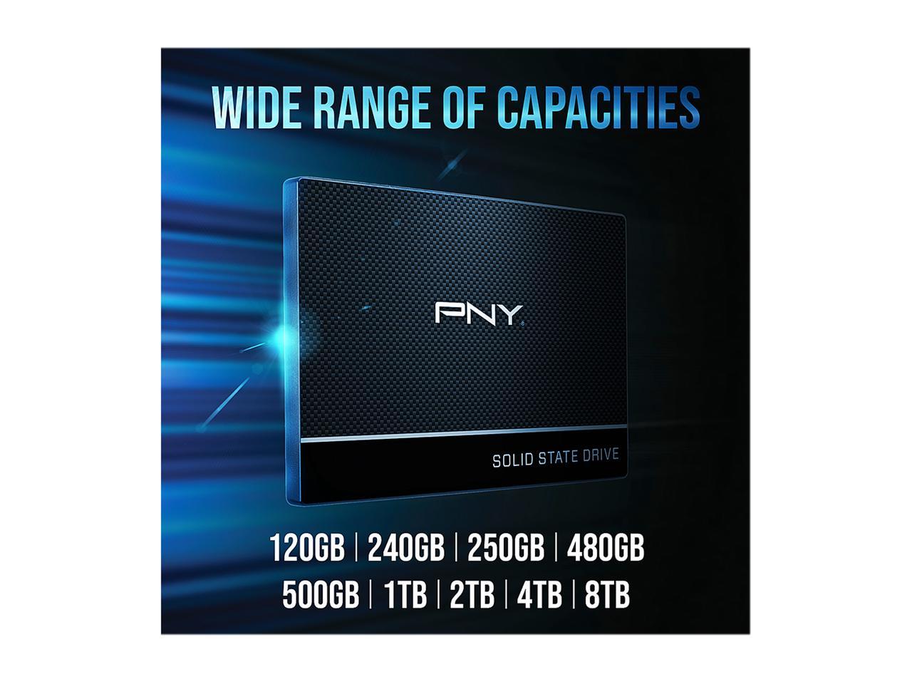 Pny Cs900 240Gb 2.5" Sata Iii Internal Solid State Drive (Ssd) - Ssd7Cs900-240-Rb