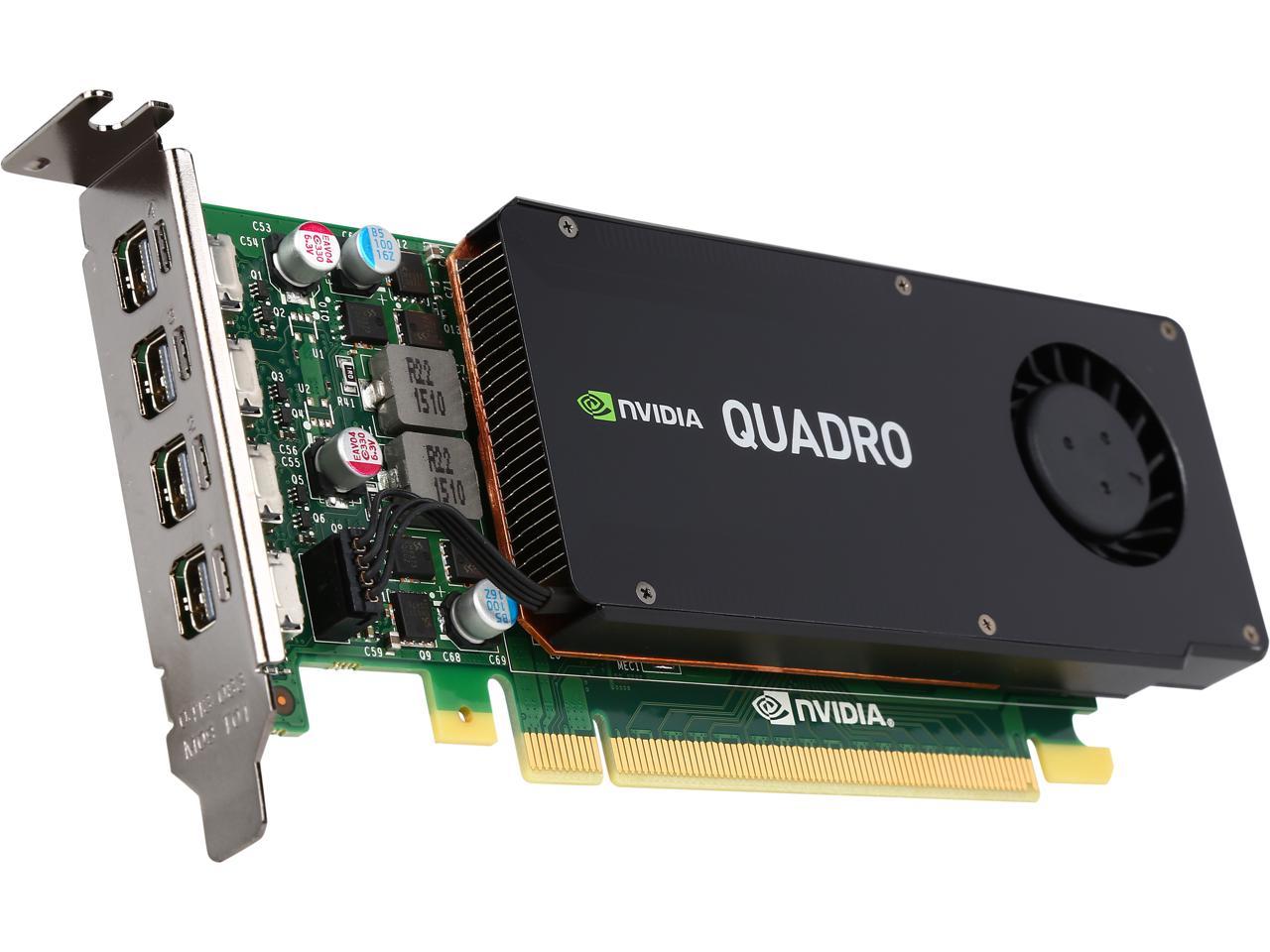 Pny Quadro K1200 Vcqk1200Dp-Pb 4Gb 128-Bit Gddr5 Pci Express 2.0 Atx Or Sff Workstation Video Card For Displayport