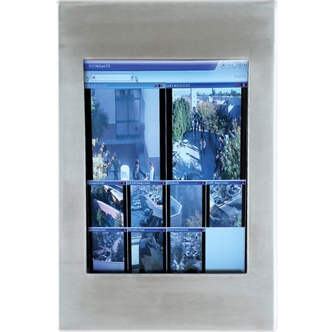 Protected Enclosed Mounting,Frame For Ipad White