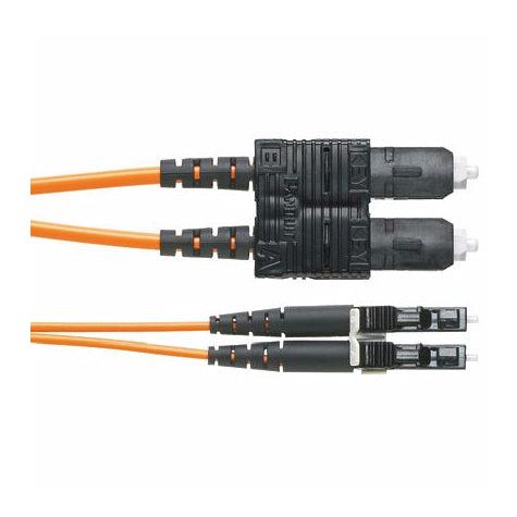 Panduit 10M Os1/Os2 Lc - Sc Fibre Optic Cable Os1/Os2 Yellow