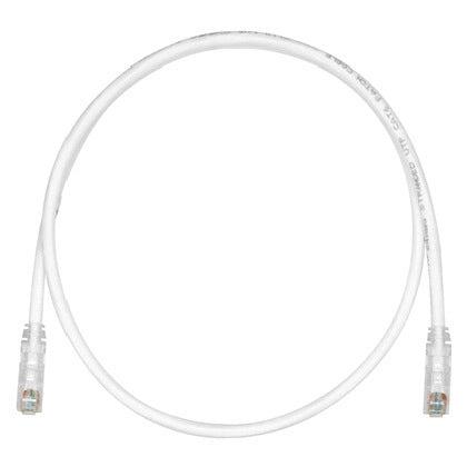 Panduit 2.74M Cat.6 Utp Rj45 Networking Cable White Cat6 U/Utp (Utp)