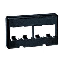Panduit 4-Port Frame Black Network Equipment Chassis