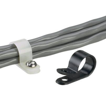 Panduit Cch87-S10-D0 Cable Clamp Black 500 Pc(S)