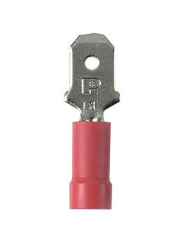 Panduit Dv18-250Mb-Cy Electronic Connector Cap Copper, Vinyl Red 100 Pc(S)