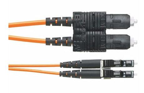 Panduit F62Ellnsnsnm004 Fibre Optic Cable 4 M Lc Sc Ofnr Om1 Orange