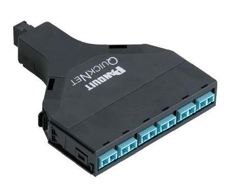 Panduit Fq5N-08-10Af Fibre Optic Adapter Lc/Mpo Black