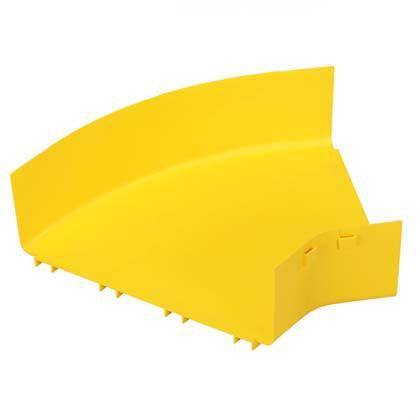 Panduit Frh4512X4Yl Cable Tray Accessory Cable Horizontal Tee Fitting